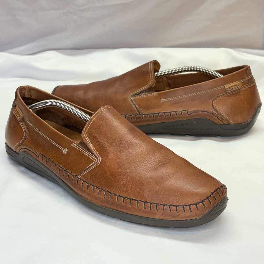 PIKOLINOS Men's Azores Leather Loafers EU 46 US 12 Moccasin Shoes 06H-5303